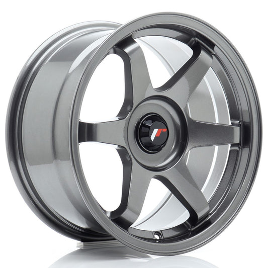 Japan Racing JR-3 16x8" (4 & 5 hole custom PCD) ET25, Gunmetal