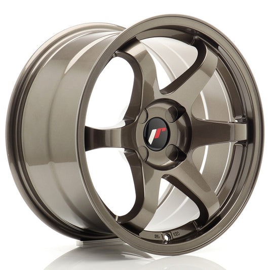 Japan Racing JR-3 Extreme Concave 17x9" (4 hole custom PCD) ET20-35, Bronze
