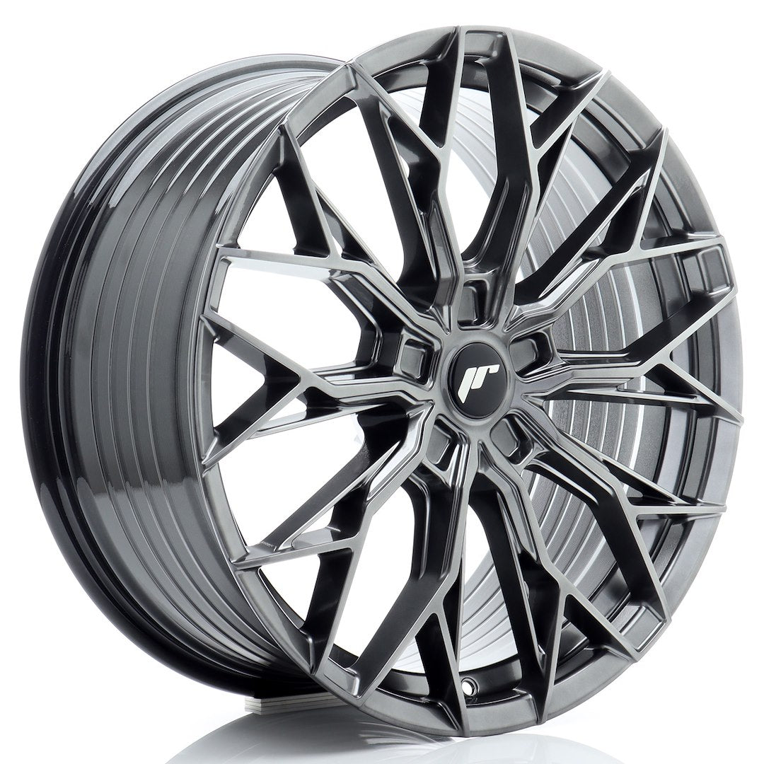 Japan Racing JR-49 20x8.5" (5 hole custom PCD) ET20-45, Hyper Black