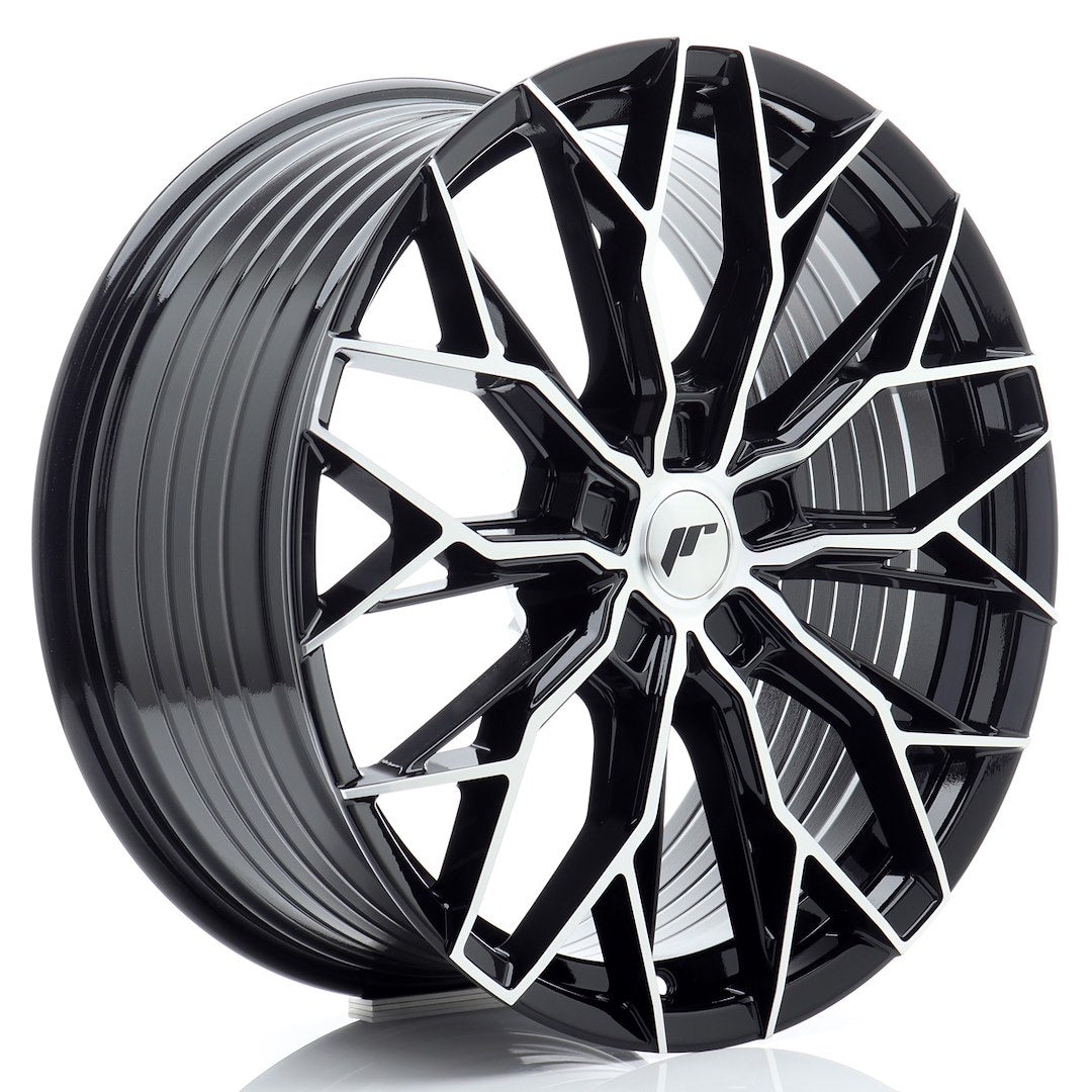 Japan Racing JR-49 20x9" (5 hole custom PCD) ET20-51, Machined Black
