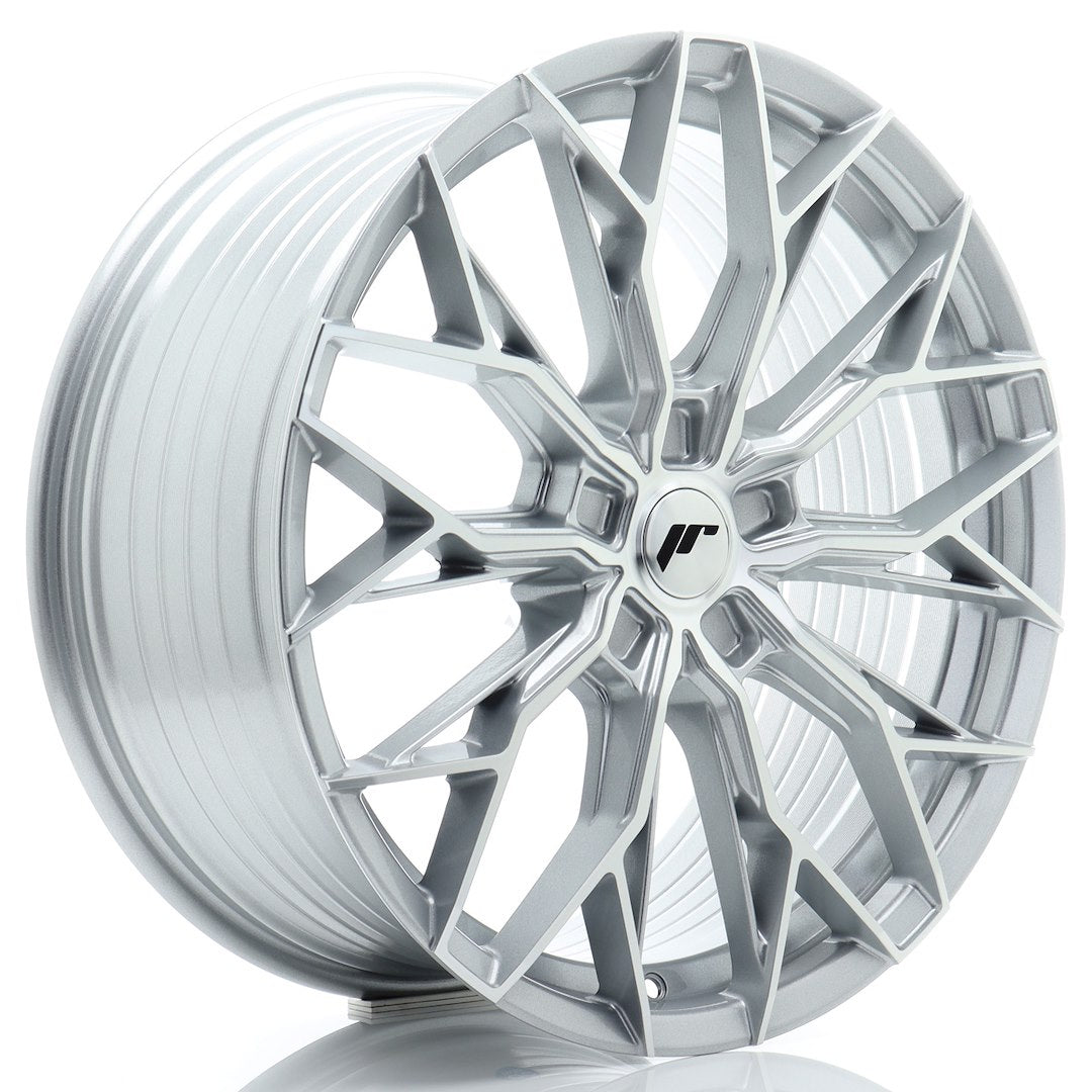 Japan Racing JR-49 20x9" (5 hole custom PCD) ET20-51, Machined Silver