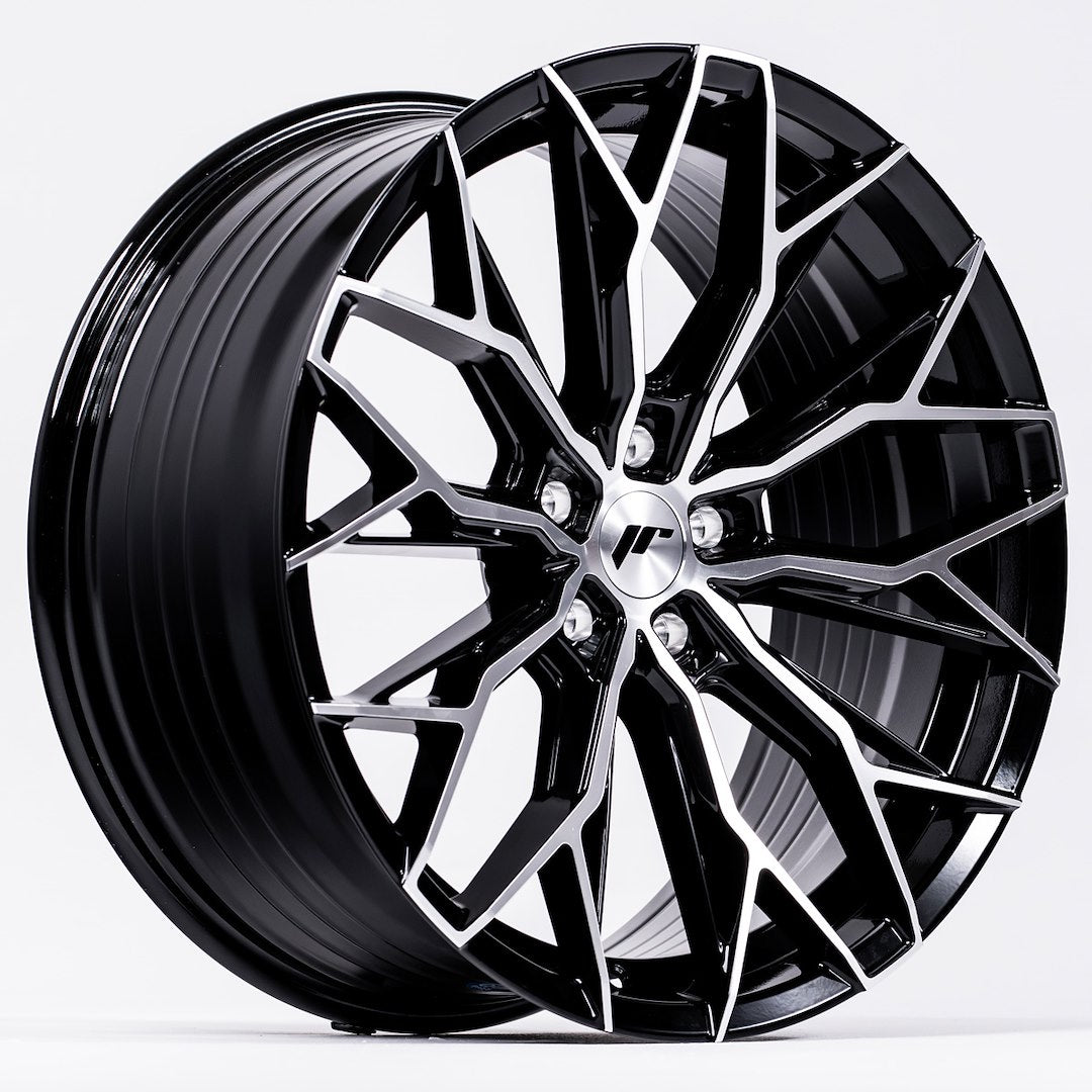 Japan Racing JR-49 20x9" (5 hole custom PCD) ET20-35, Machined Black