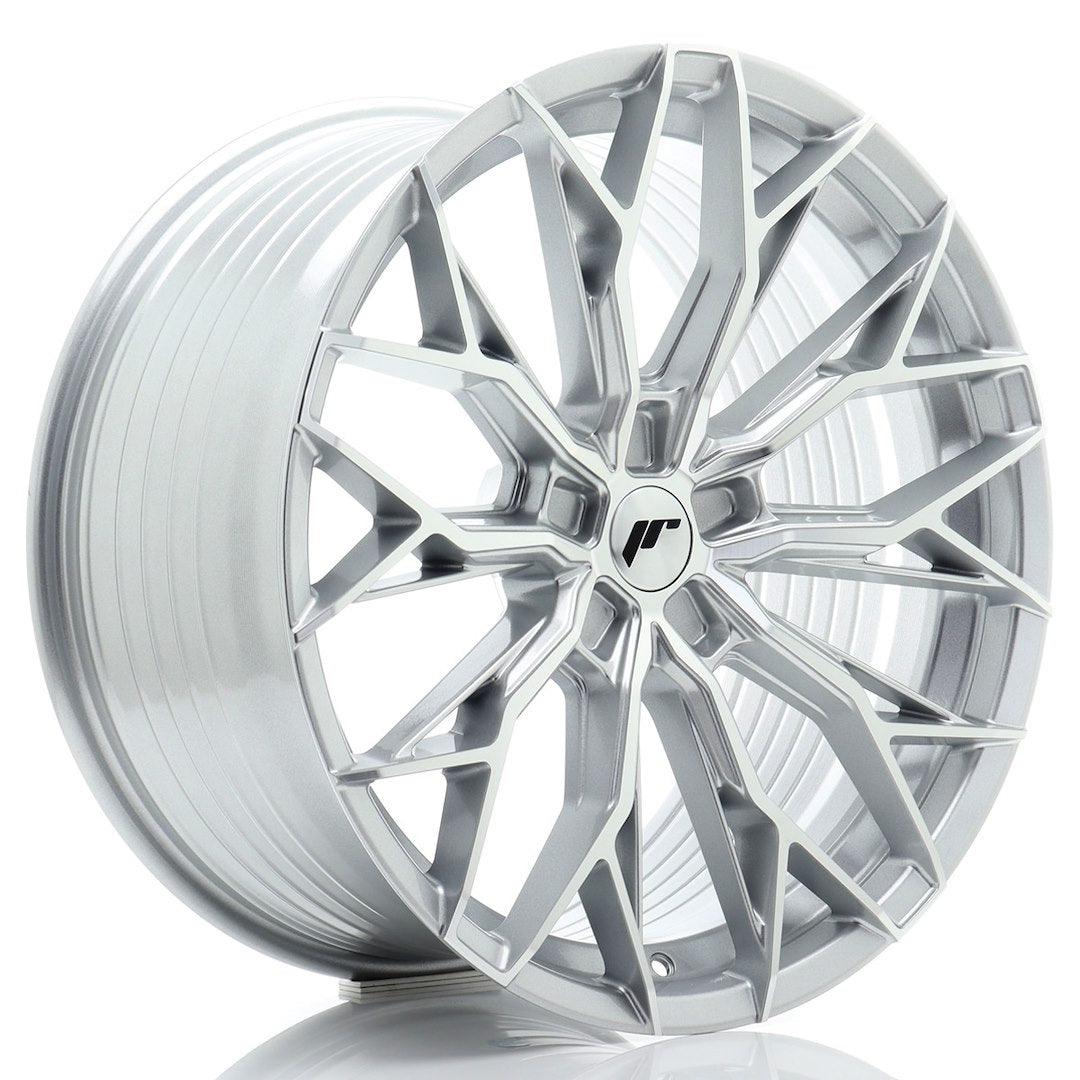 Japan Racing JR-49 20x9" (5 hole custom PCD) ET20-35, Machined Silver
