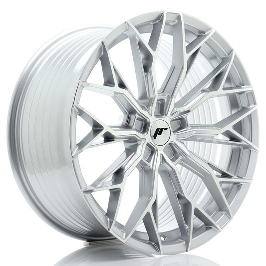 Japan Racing JR-49 20x9" (5 hole custom PCD) ET20-35, Machined Silver