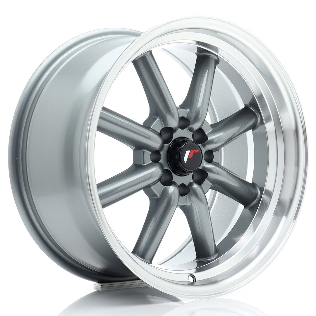 Japan Racing JR-19 17x9" 4x100/114.3 ET10, Gunmetal