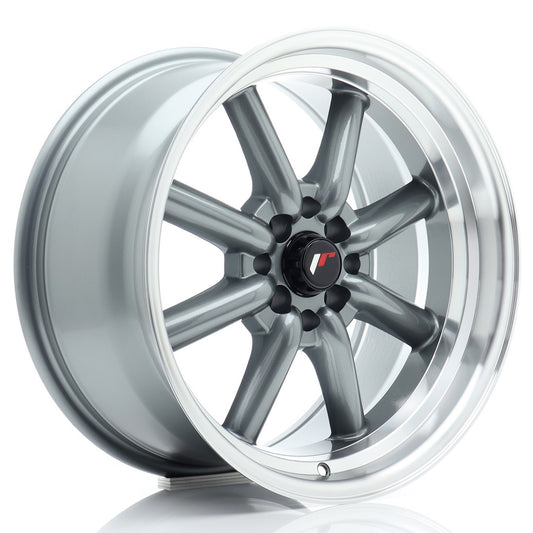 Japan Racing JR-19 17x9" 4x100/114.3 ET10, Gunmetal