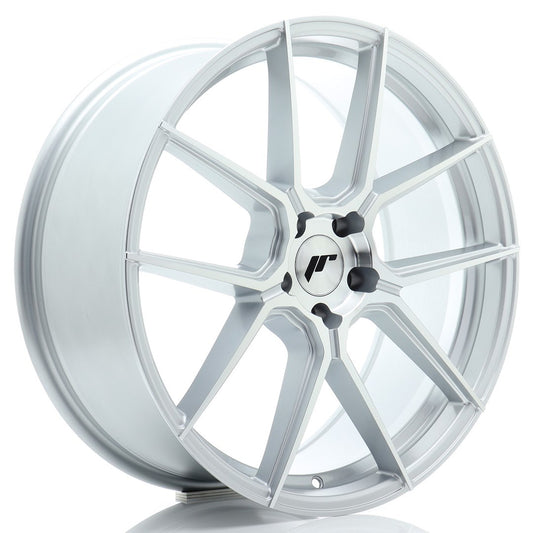 Japan Racing JR-30 20x8.5" 5x120 ET35, Machined Silver
