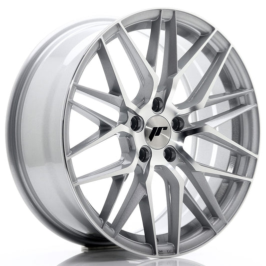 Japan Racing JR-28 18x7.5" 5x112 ET40, Silver / Machined