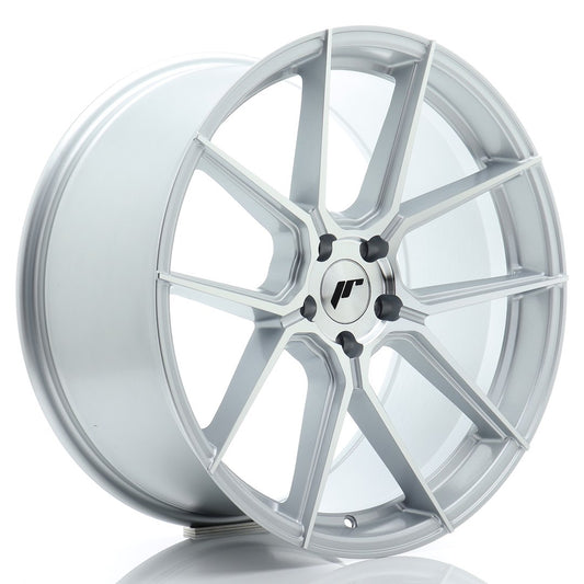 Japan Racing JR-30 Extreme Concave 20x10" 5x112 ET41, Machined Silver