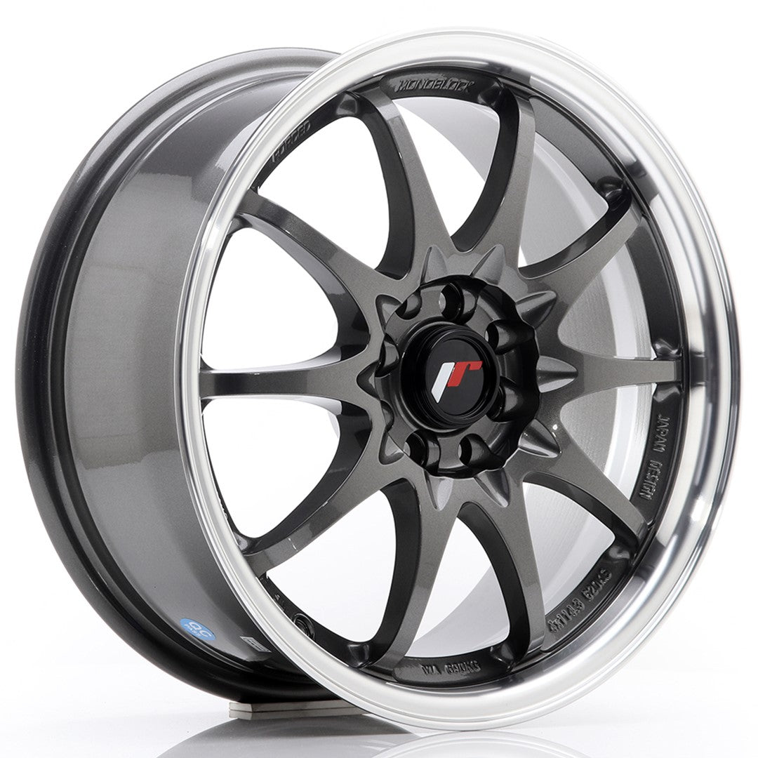 Japan Racing JR-5 16x7" 5x100/114.3 ET30, Gunmetal