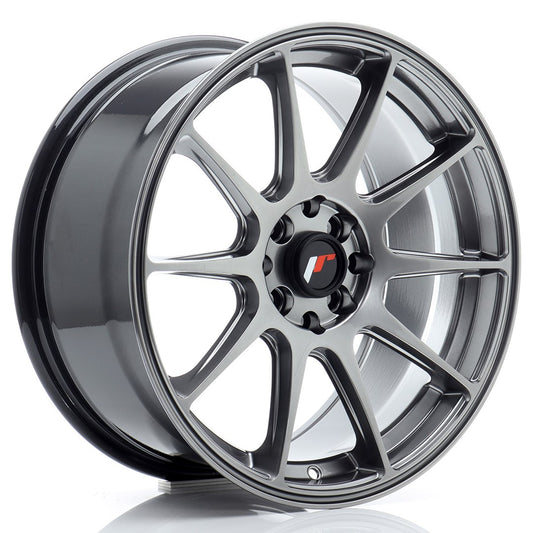 Japan Racing JR-11 17x8" 5x112/114.3 ET35, Hyper Black