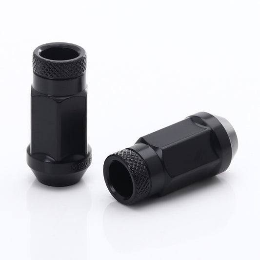 JN1 Black Steel Wheel Nuts M12x1,5 (Pack of 20)