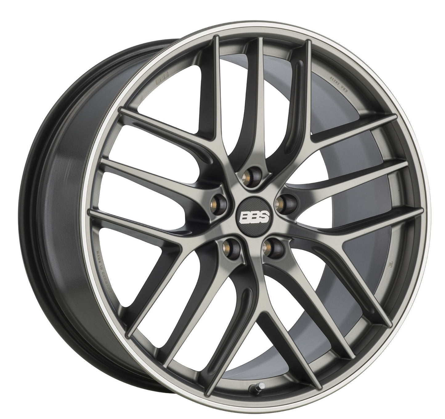BBS CC-R 20x8.5" 5x112 ET30, Satin Platinum