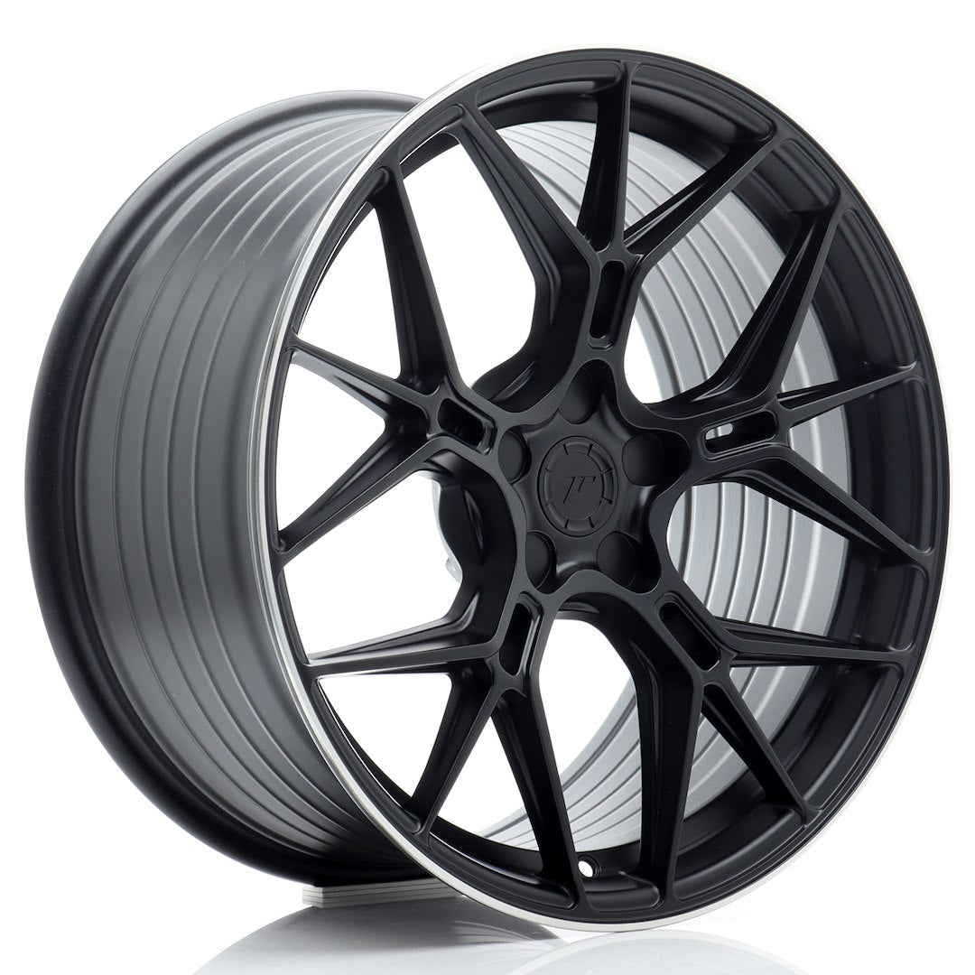 Japan Racing JR-51 19x9.5" (5 trous - sur mesure) ET20-45, Satin Black