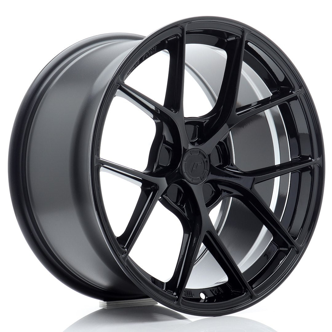 Japan Racing SL-01 Super Light 18x9.5" (5 hole custom PCD) ET25-38, Gloss Black