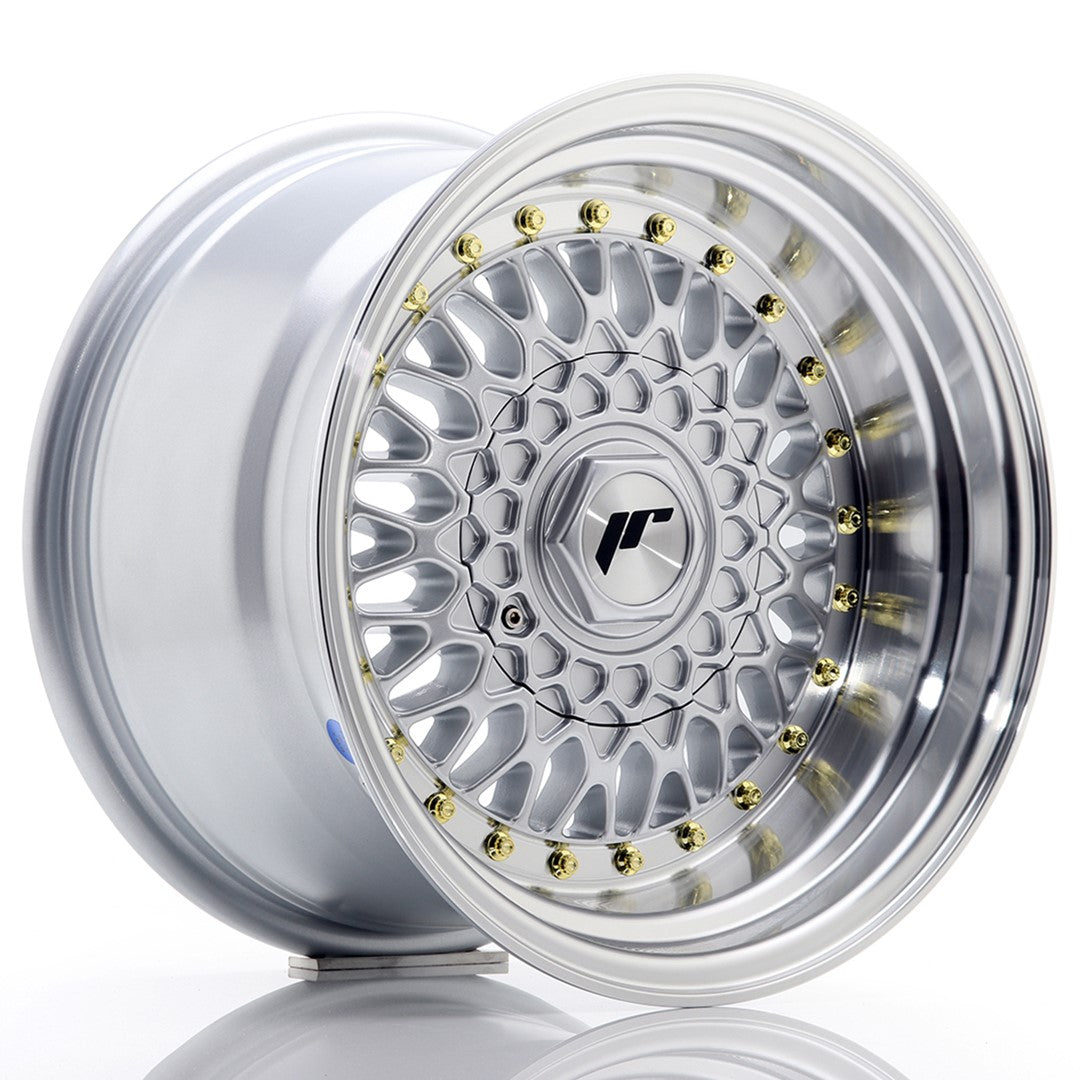 Japan Racing JR-9 15x9" (4 & 5 hole custom PCD) ET10, Silver
