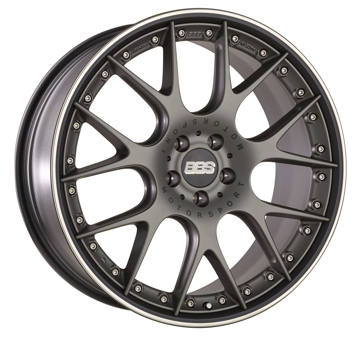 BBS CH-RII 20x9" 5x112 ET30, Platinum Grey (CH652)