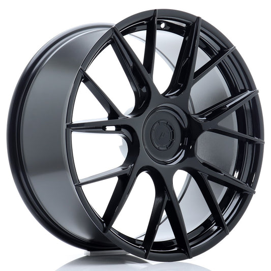 Japan Racing JR-42 20x9" (5 hole custom PCD) ET20-50, Gloss Black