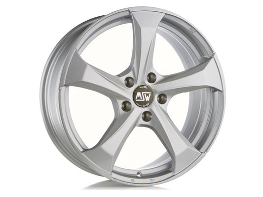 MSW 47 19x8" 5x112 ET21, Full Silver