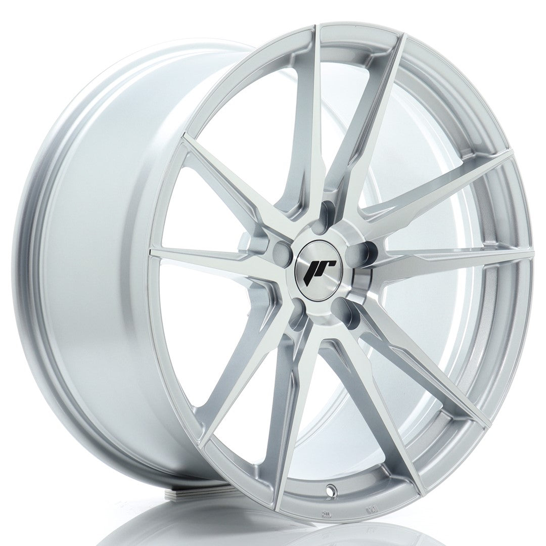 Japan Racing JR-21 Extreme Concave 20x9.5" (5 hole custom PCD) ET22-40, Machined Silver