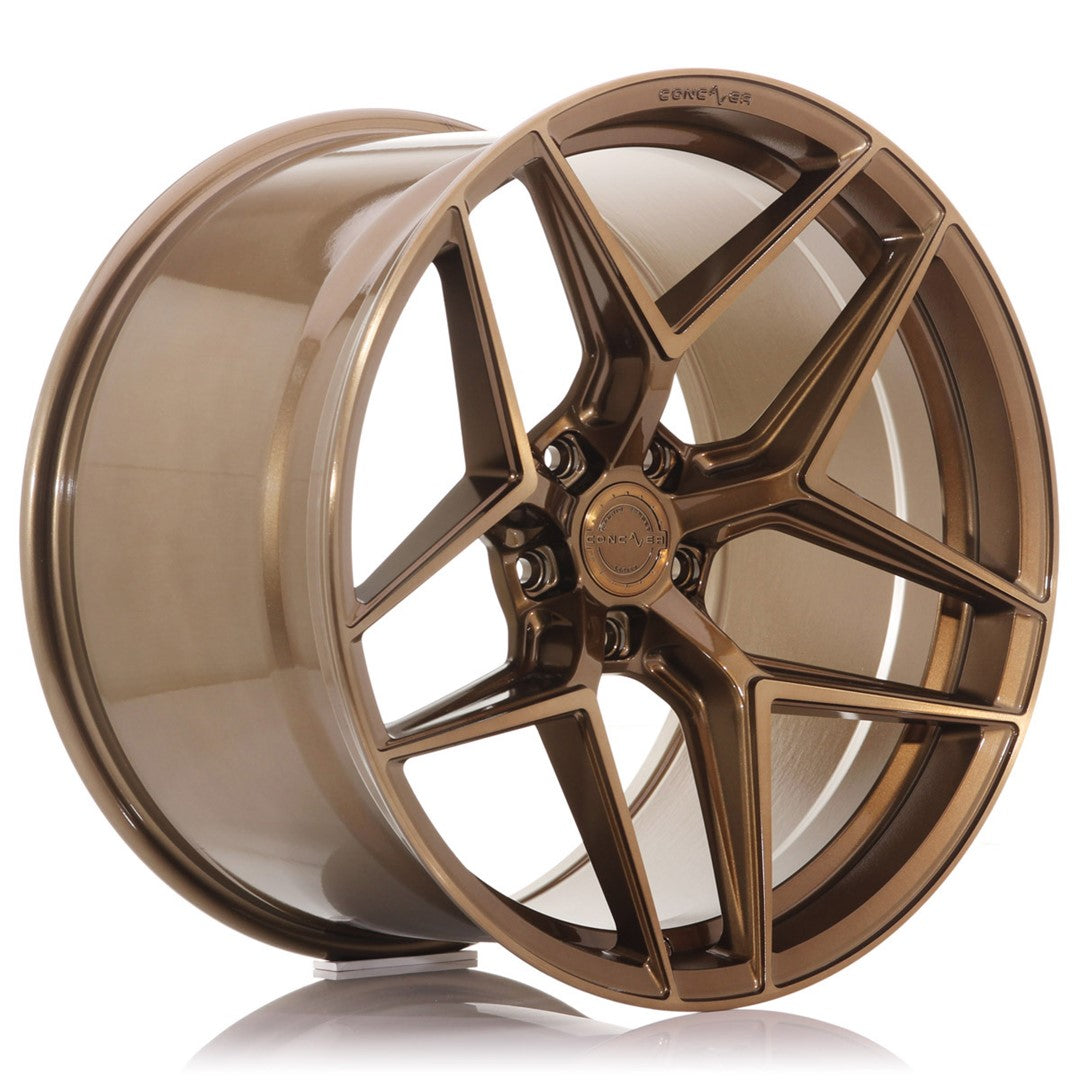 Concaver CVR2 20x10" (5 hole custom PCD) ET20-48, Brushed Bronze
