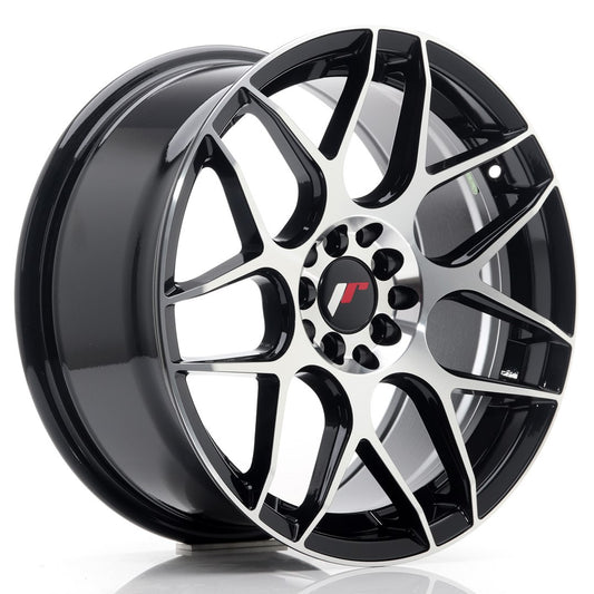 Japan Racing JR-18 17x8" 5x100/114.3 ET35, Gloss Black
