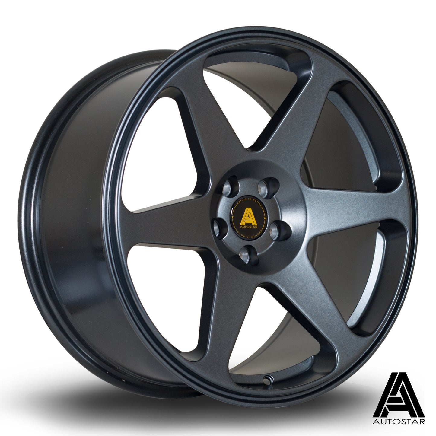 Autostar Chaser 18x8.5" 5x114.3 ET35, Flat Gunmetal