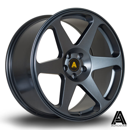 Autostar Chaser 18x8.5" 5x114.3 ET35, Flat Gunmetal