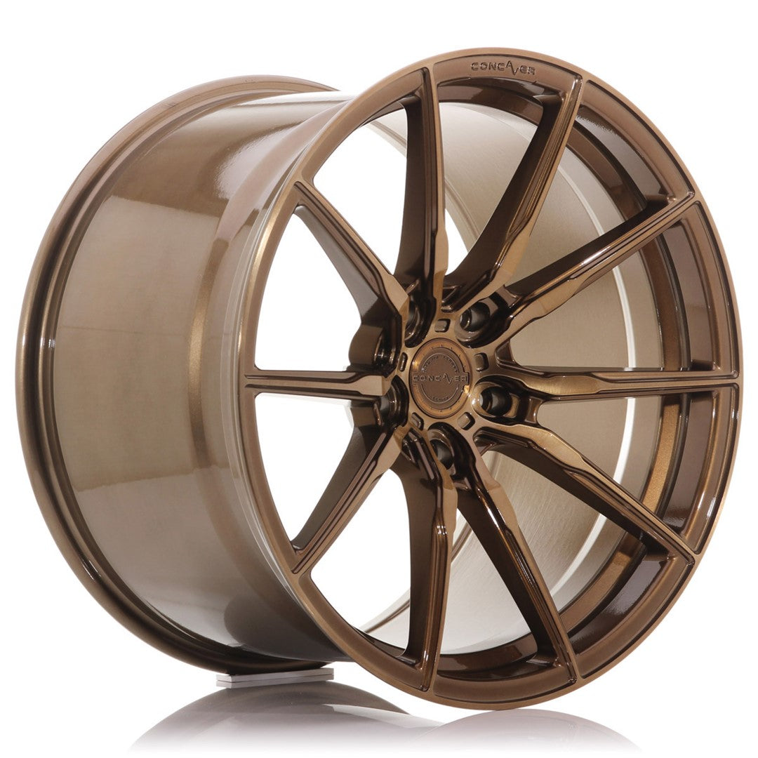 Concaver CVR4 19x10" (5 hole custom PCD) ET20-51, Brushed Bronze