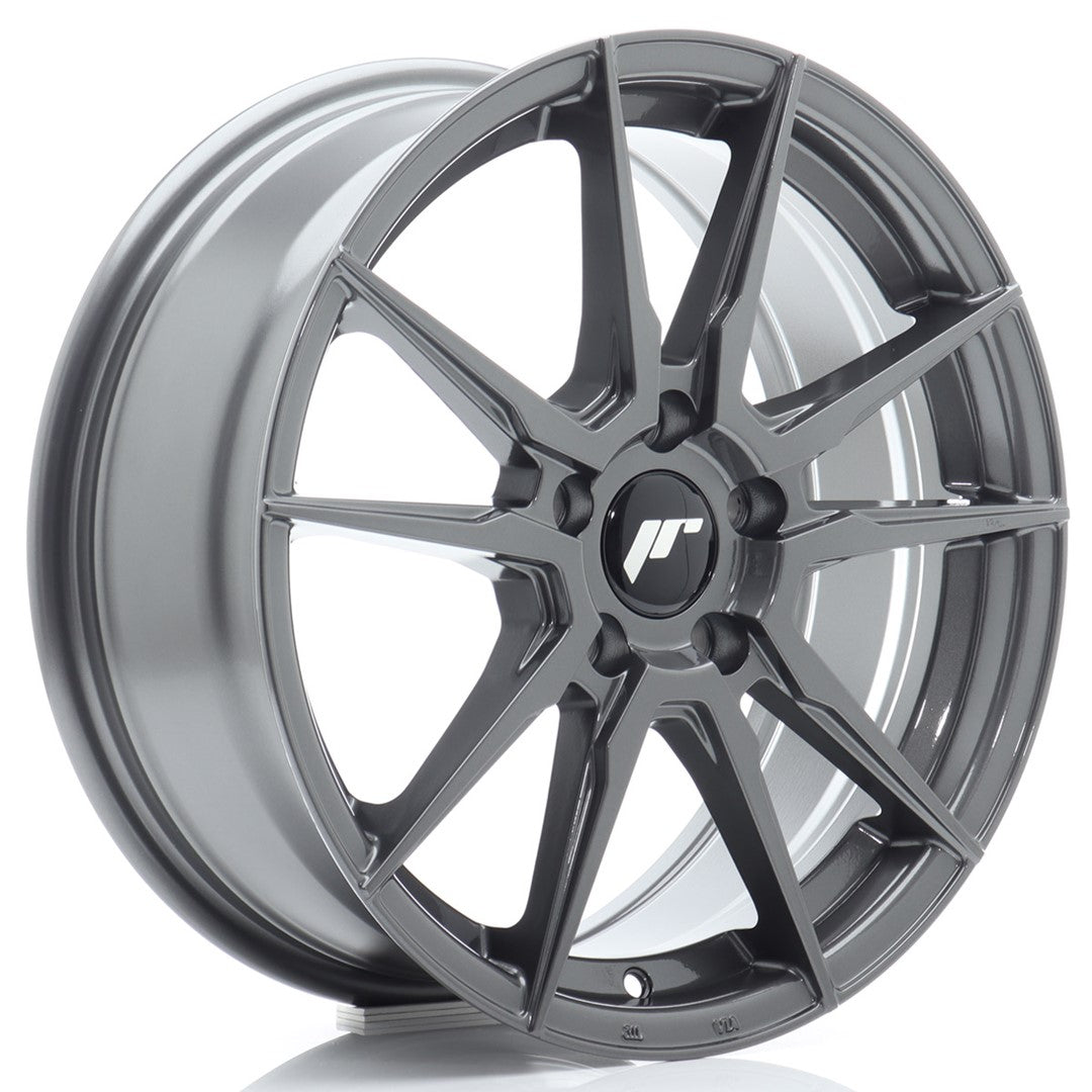 Japan Racing JR-21 17x7" 5x100 ET40, Hyper Gray