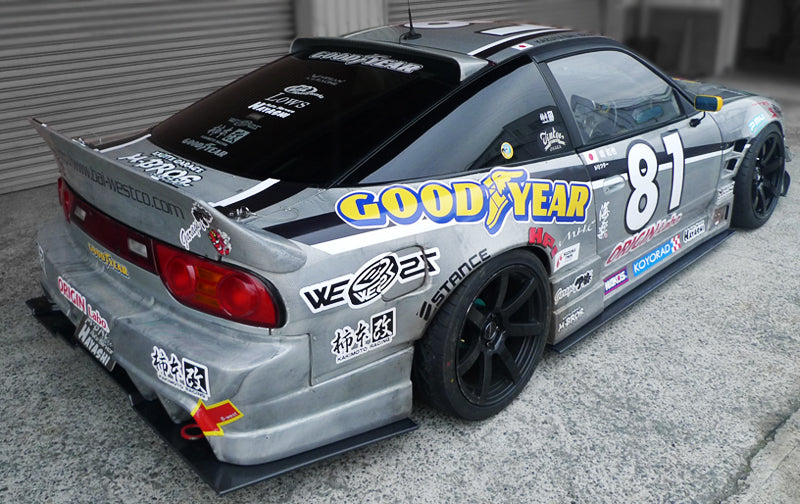 Origin Labo V2 Carbon Roof Spoiler for Nissan 200SX S13