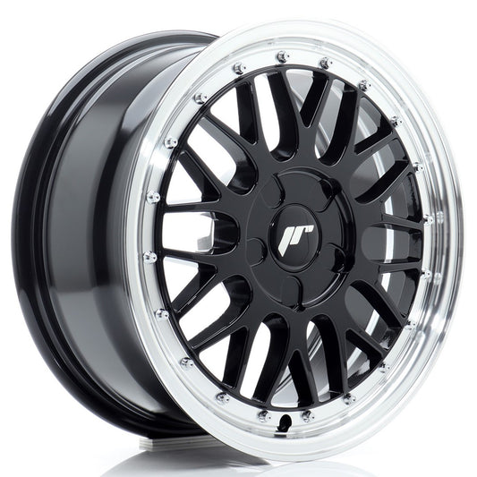 Japan Racing JR-23 16x7" (5 hole custom PCD) ET20-45, Gloss Black