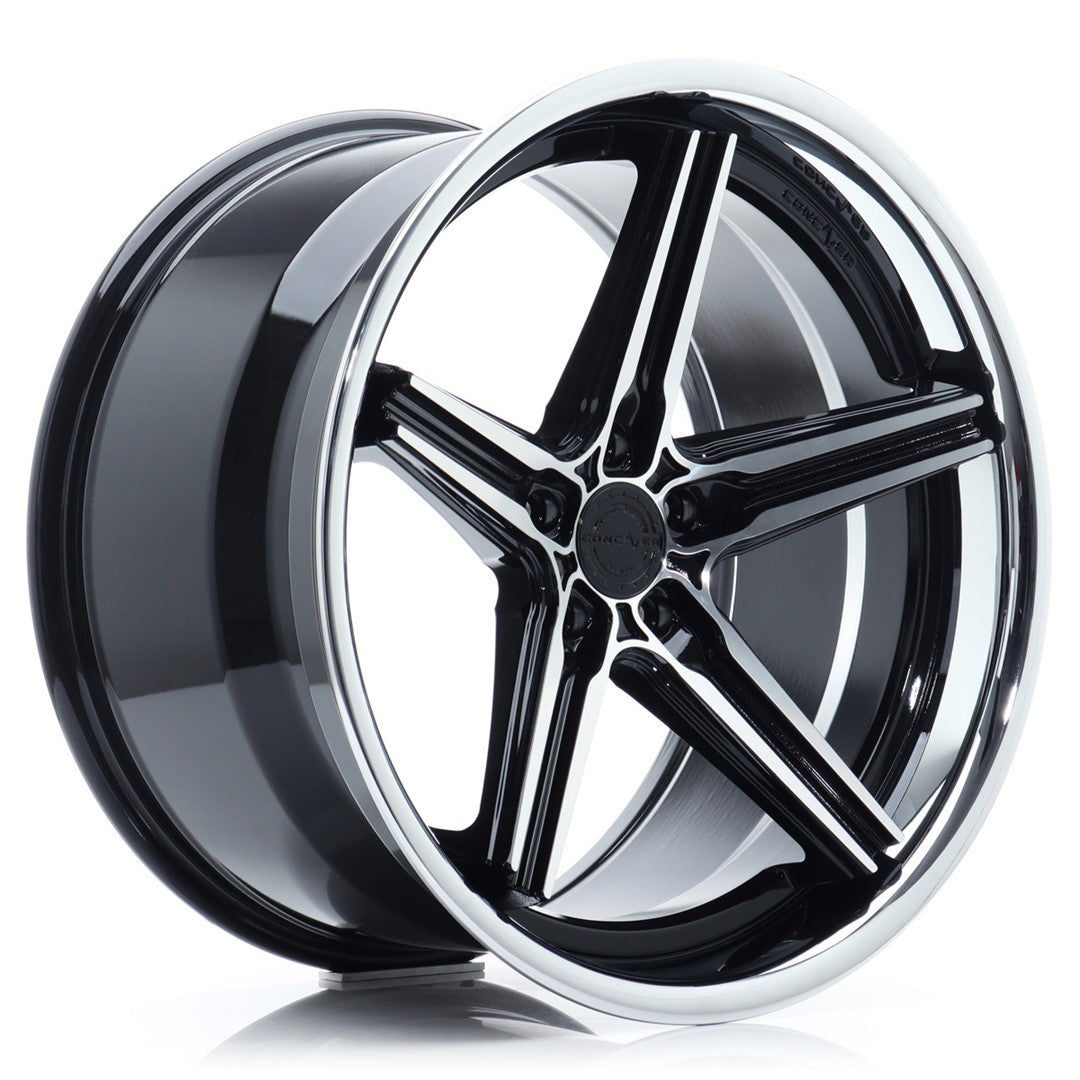 Concaver CVR9 19x8" (5 hole custom PCD) ET20-42, Black Diamond Cut
