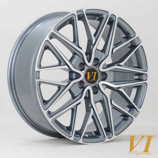 Rota Loaded 20x8.5" 5x120 ET35, Gunmetal, Machined Face