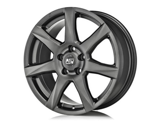 MSW 77 18x8" 5x120 ET29, Matt Dark Grey