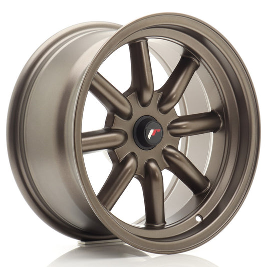 Japan Racing JR-19 16x8" (4 & 5 hole custom PCD) ET-20-0, Bronze