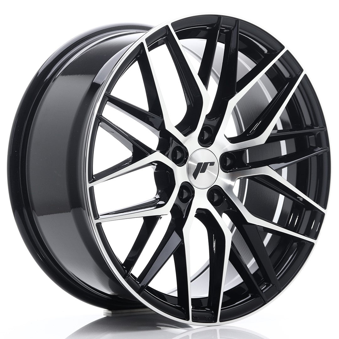 Japan Racing JR-28 19x8.5" 5x108 ET40, Gloss Black Machined