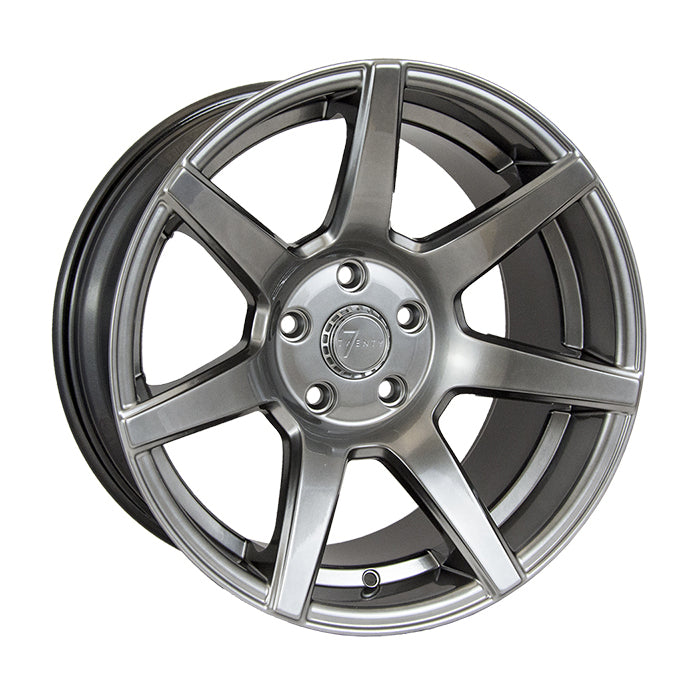 7Twenty Style55 17x8.5" 5x114.3 ET7, Hyper Black