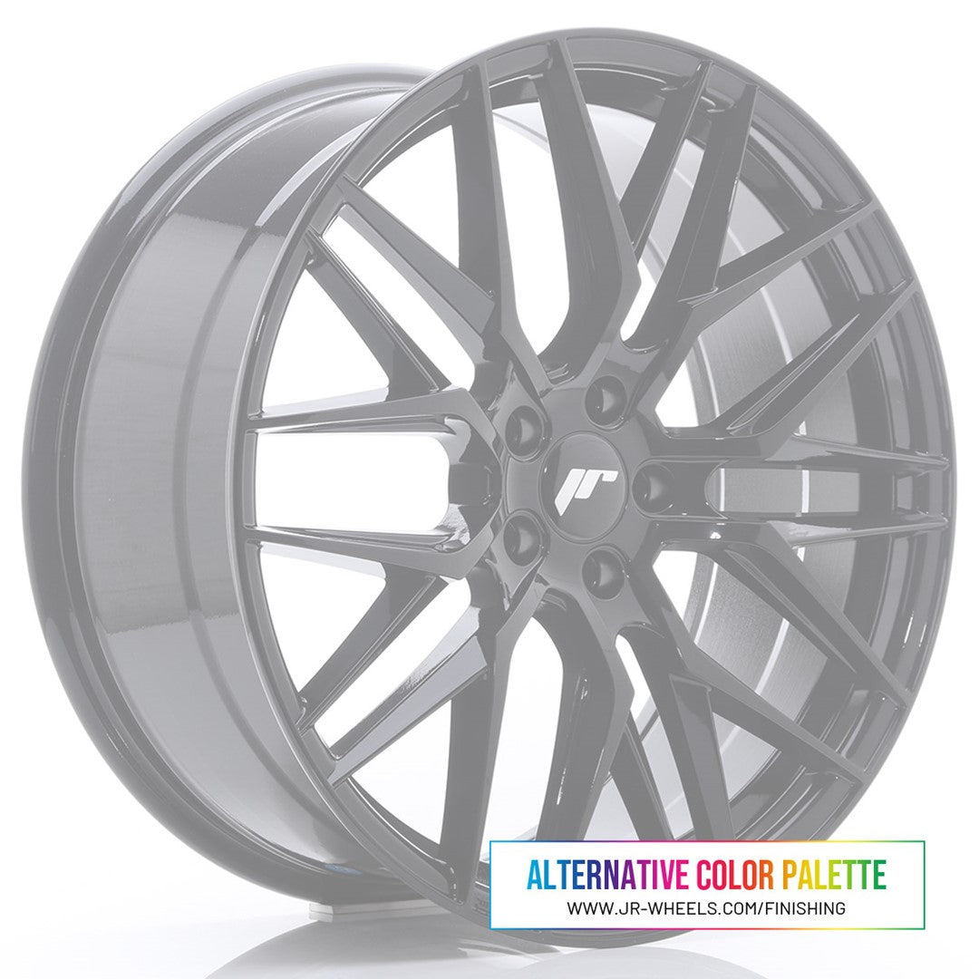 Japan Racing JR-28 20x8.5" (5 hole custom PCD) ET20-40, Custom Finish