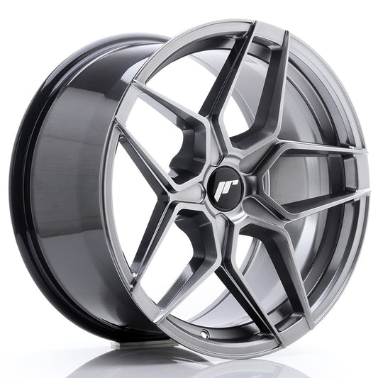 Japan Racing JR-34 Extreme Concave 18x9" (5 hole custom PCD) ET20-42, Hyper Black