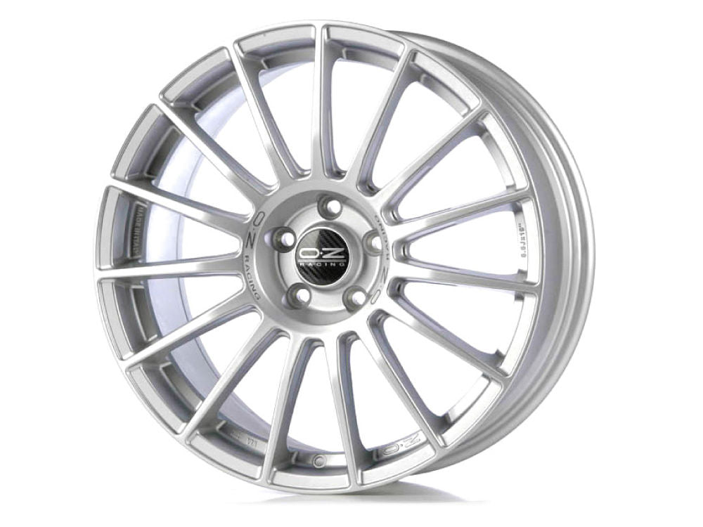 OZ Superturismo LM 18x8" 5x120 ET40, Matt Race Silver
