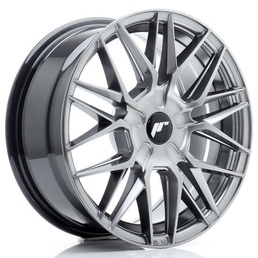 Japan Racing JR-28 16x7" (4 & 5 hole custom PCD) ET20-40, Hyper Black