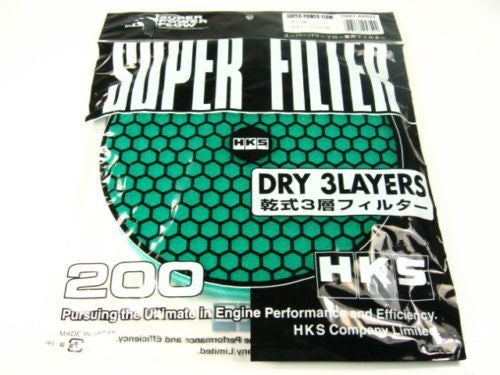 HKS Super Power Flow Replacement Filter (150mm, Green)