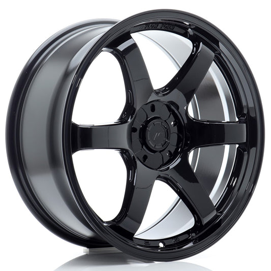 Japan Racing SL-03 Super Light 19x8.5" (5 hole custom PCD) ET20-42, Gloss Black