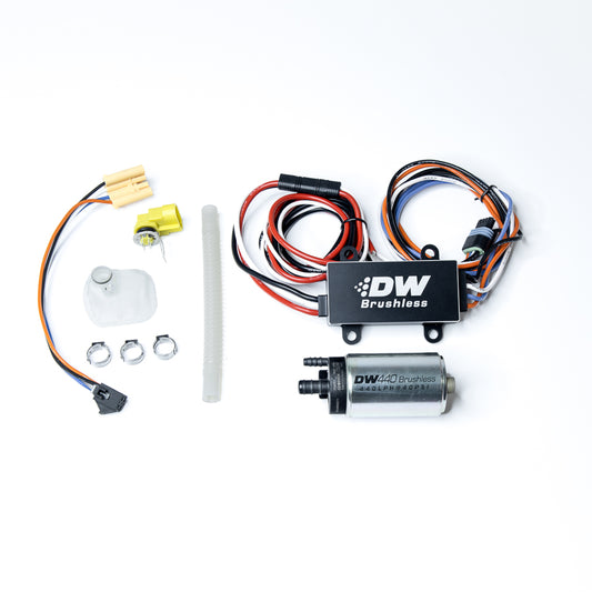 Deatschwerks DW440 440 L/h E85 Fuel Pump with C103 Controller for Mazda RX-8 & Nissan 370Z