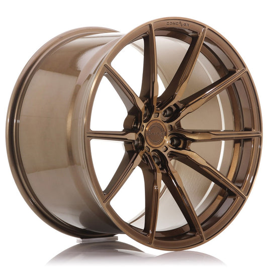 Concaver CVR4 20x8.5" (5 hole custom PCD) ET20-45, Brushed Bronze
