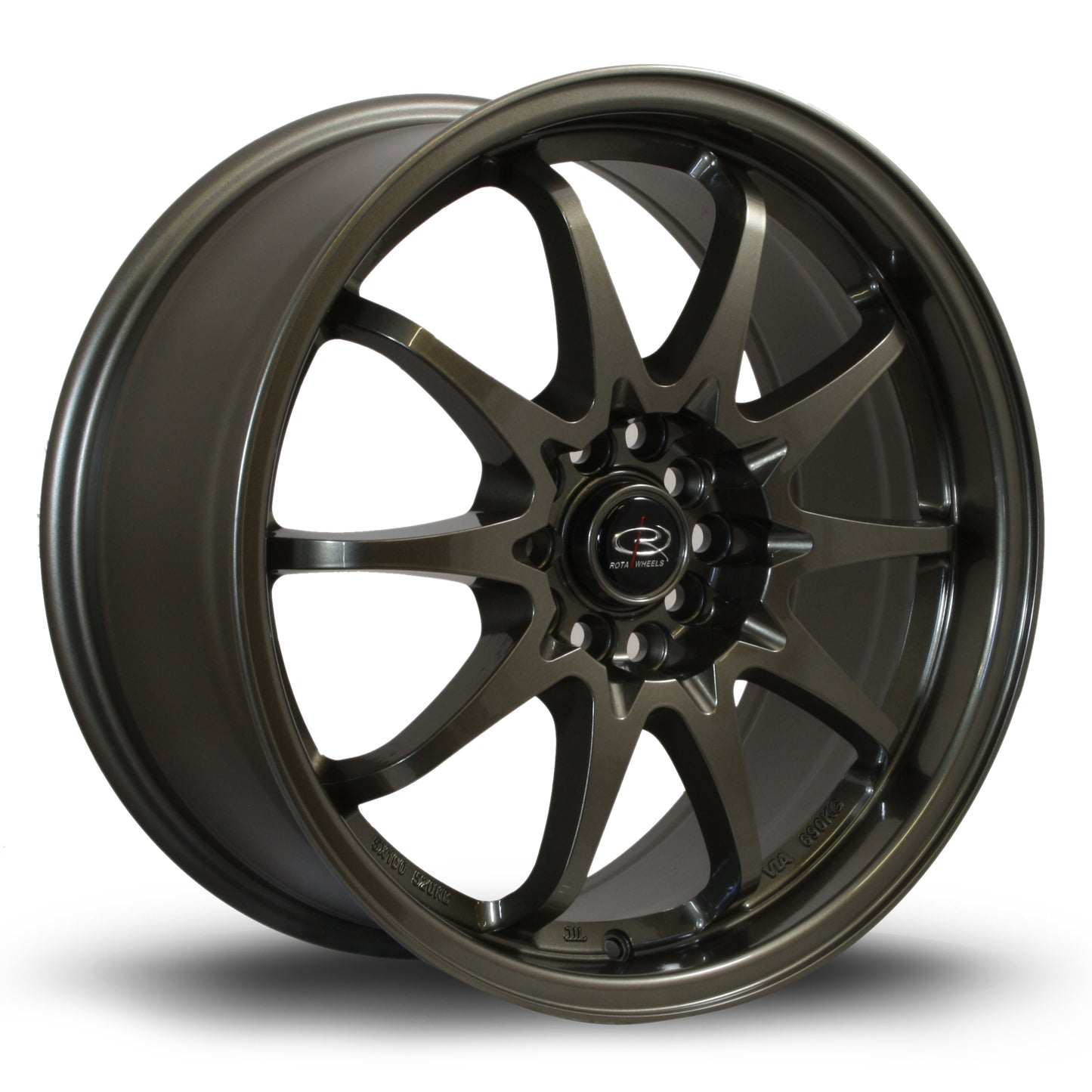 Rota Fighter 17x8" 5x100/114.3 ET44, Bronze
