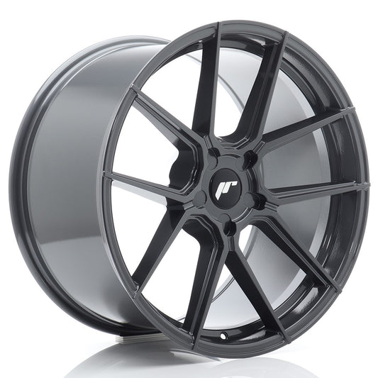 Japan Racing JR-30 Extreme Concave 20x9.5" (5 hole custom PCD) ET22-40, Hyper Gray