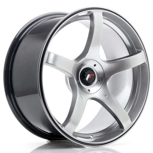 Japan Racing JR-32 18x8.5" (5 hole custom PCD) ET20-38, Hyper Black