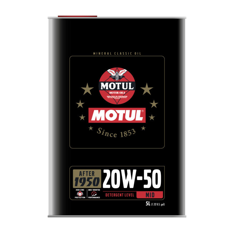 Motul Classic 20W50 - Historique Engine Oil (5L)